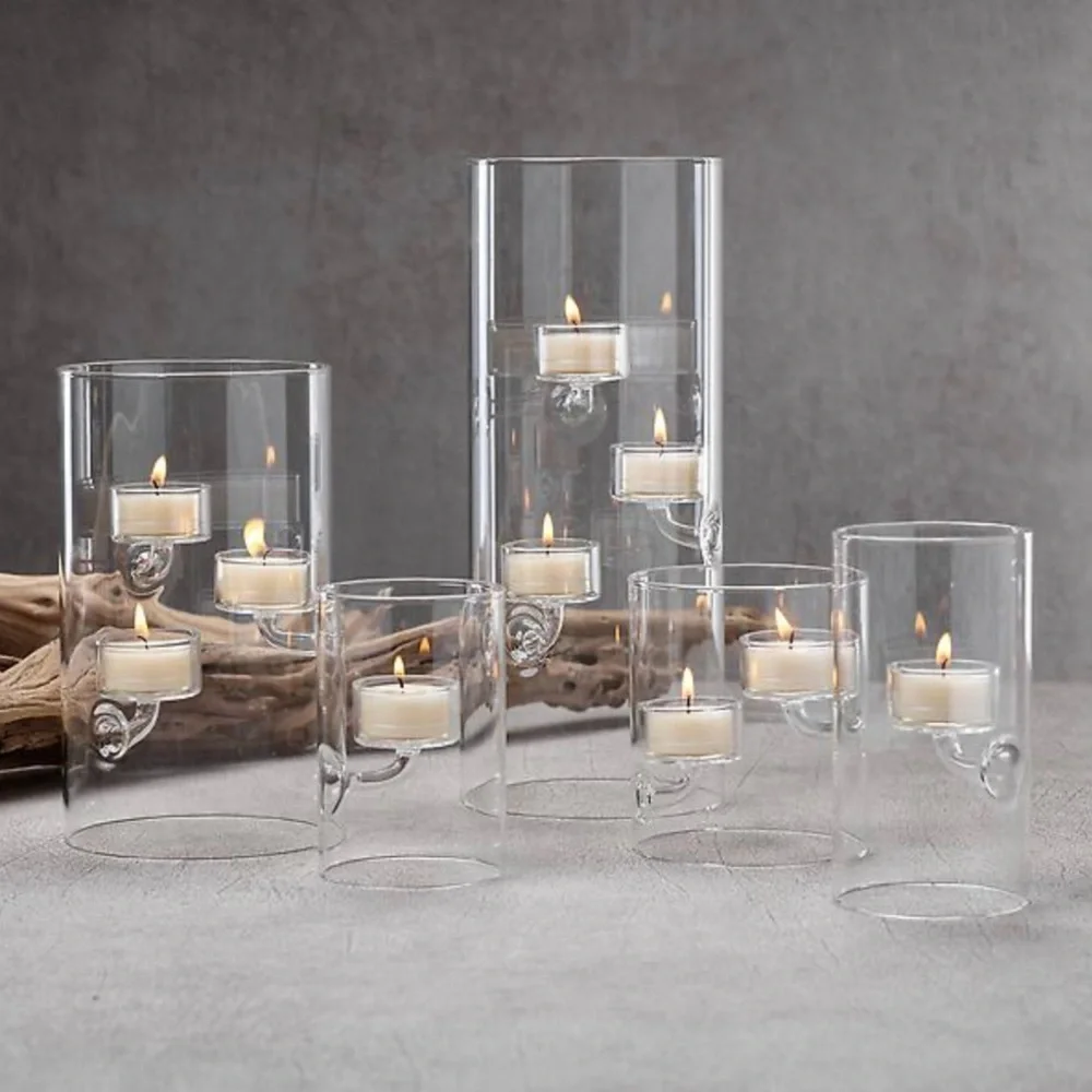 Suspended Glass Tea Light Holder